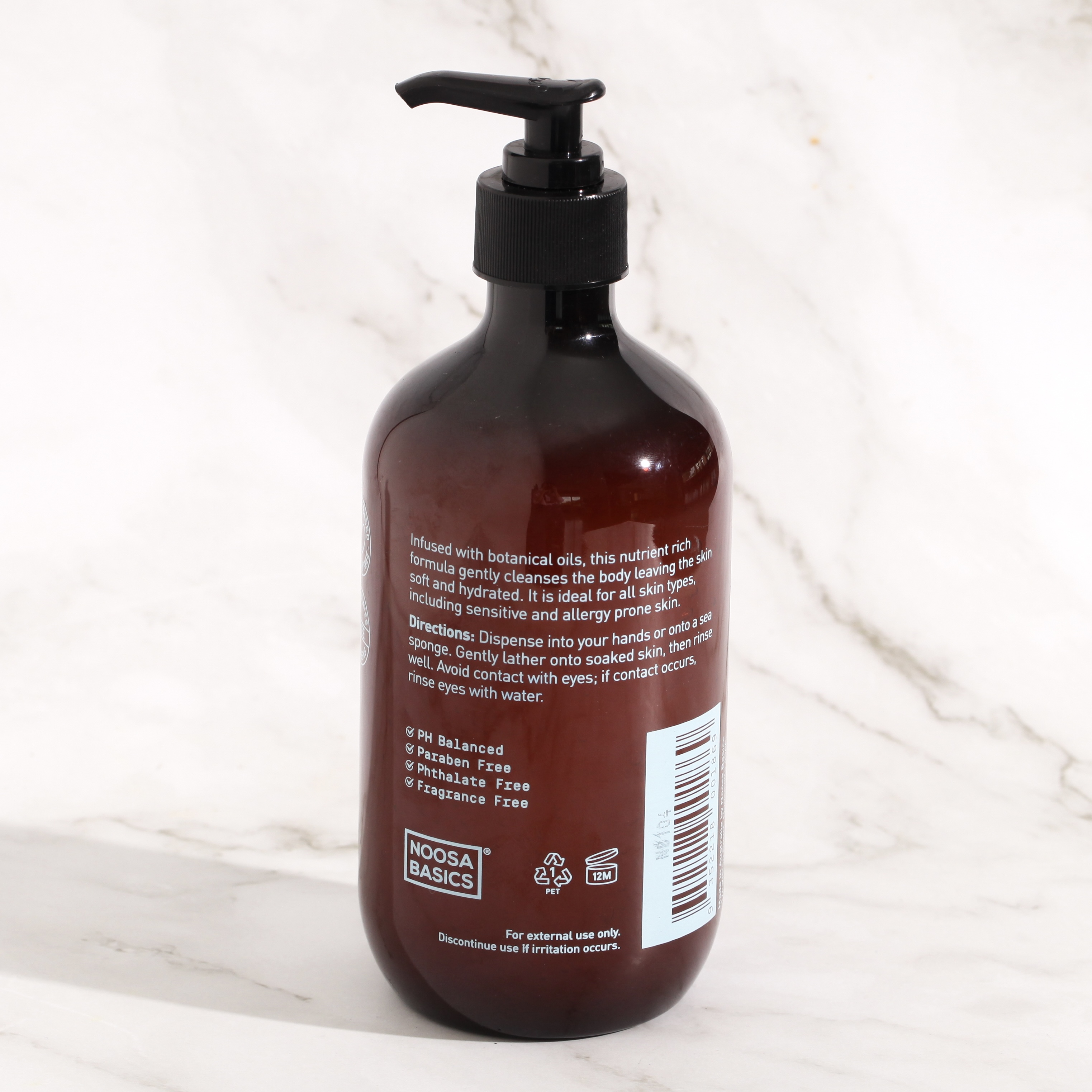 Body & hand wash, Coconut & Lime - Noosa Basics